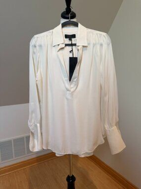 Nili Lotan Colleen Silk Blouse